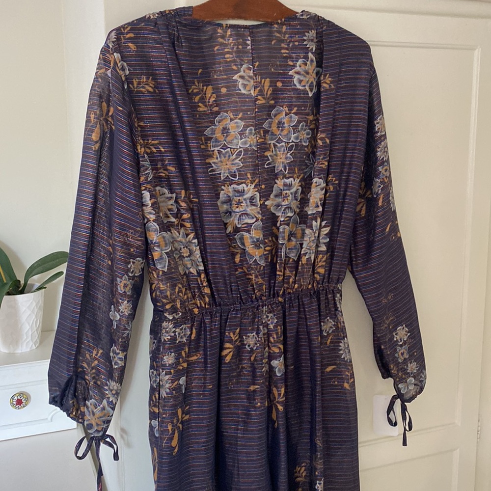 Multicolor Dark Navy Chloé Jumpsuit - Picture 8 of 16